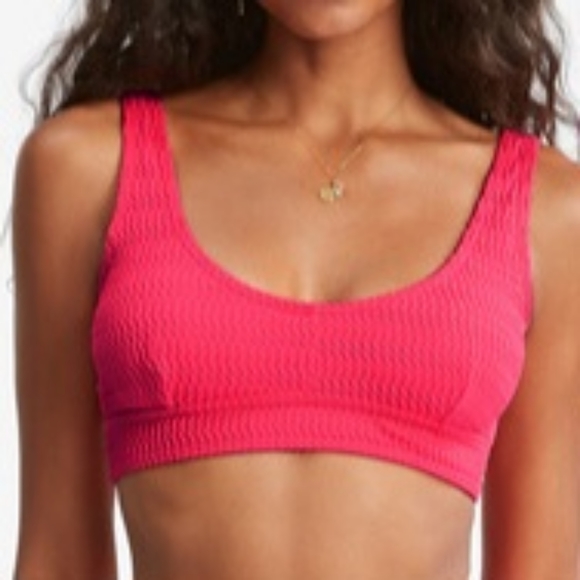 🏖BILLABONG BRAND NEW CHASING TIDES BIKINI TOP SIZE M/10 - Picture 2 of 8